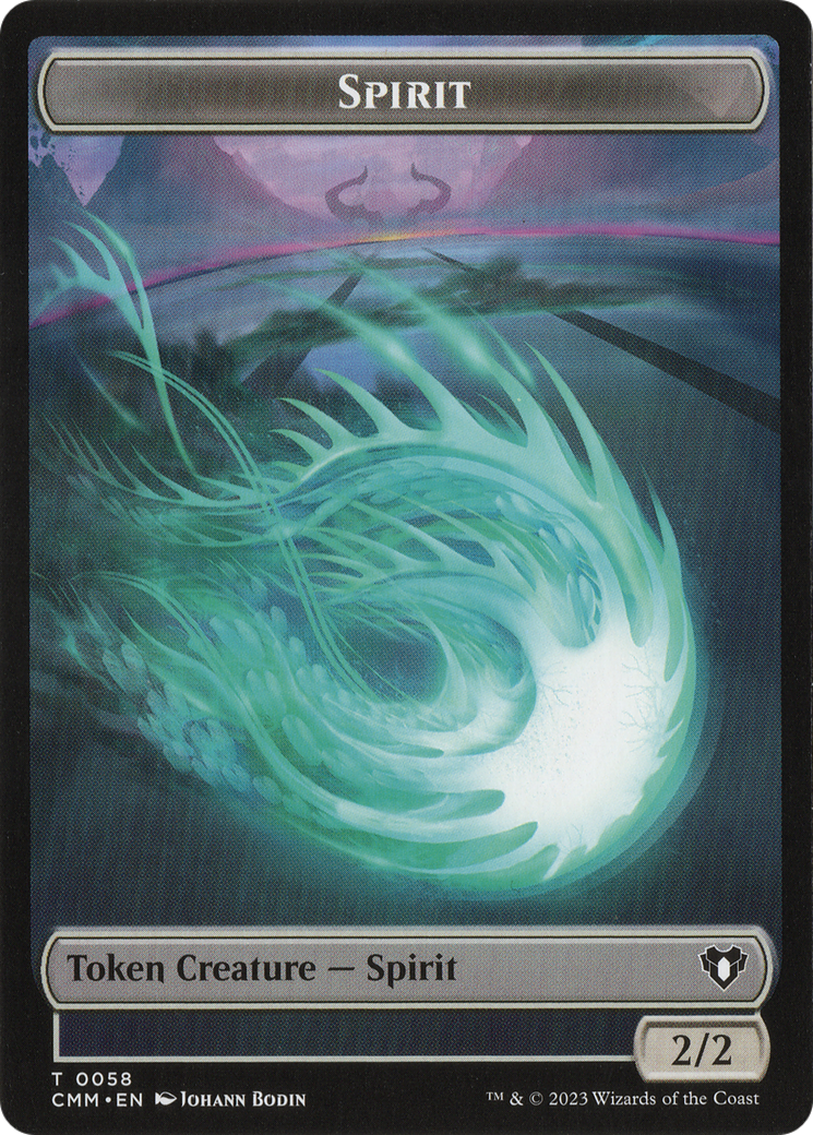 Eldrazi Scion // Spirit (0058) Double-Sided Token [Commander Masters Tokens] | Jomio and Rueliete's Cards and Comics