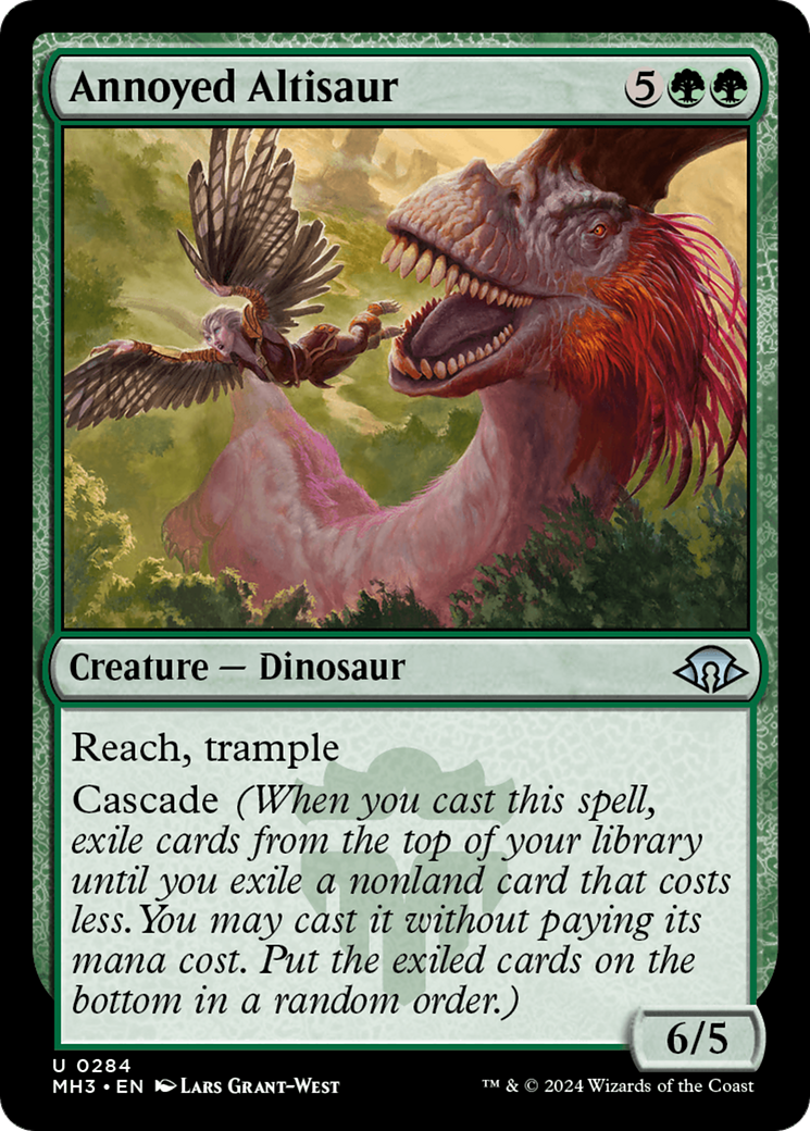 Annoyed Altisaur [Modern Horizons 3] | Jomio and Rueliete's Cards and Comics