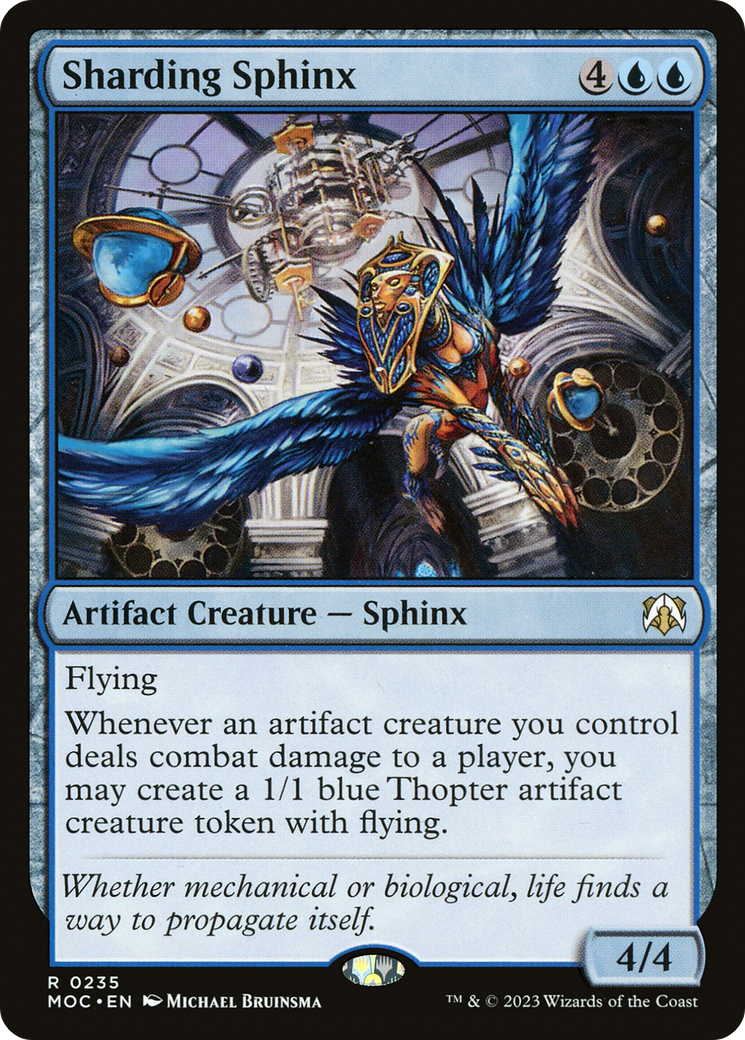 Sharding Sphinx [March of the Machine Commander] | Jomio and Rueliete's Cards and Comics