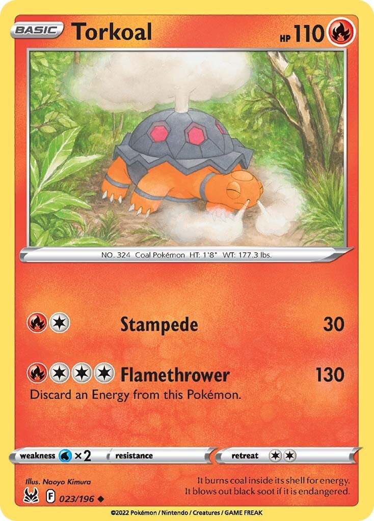 Torkoal (023/196) [Sword & Shield: Lost Origin] | Jomio and Rueliete's Cards and Comics