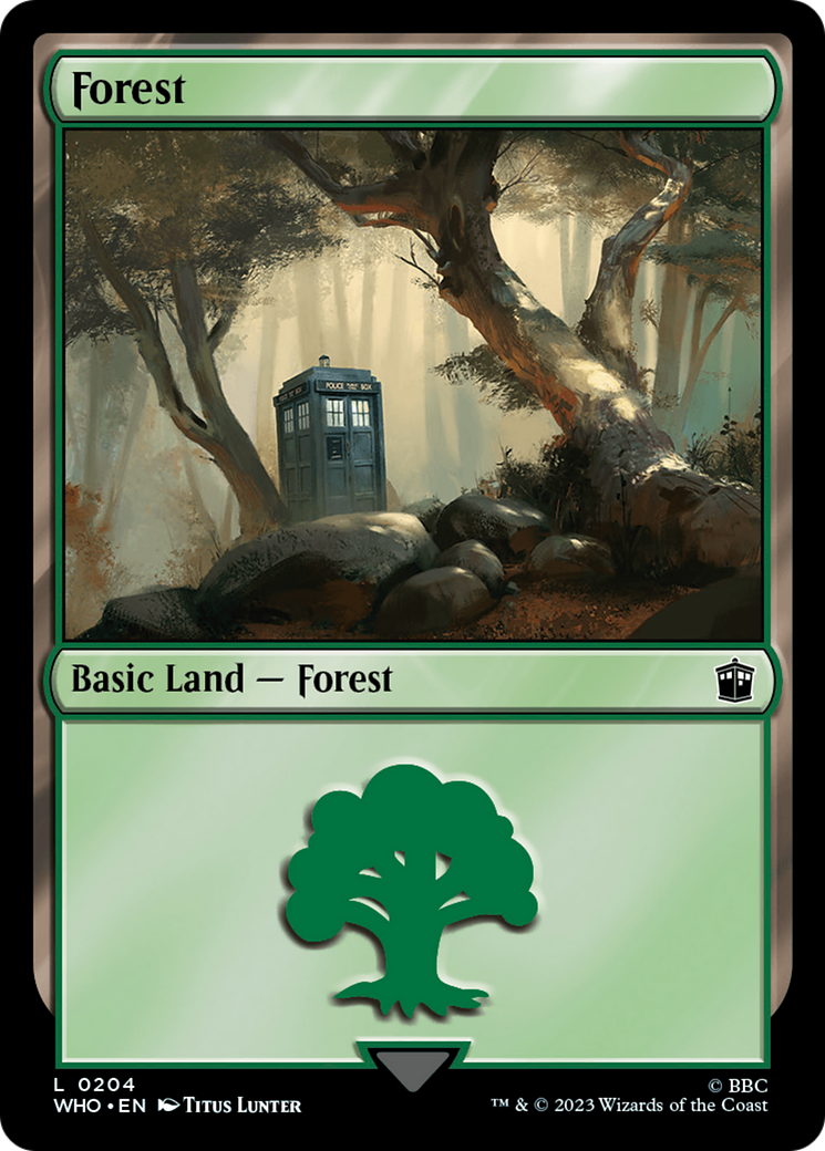 Forest (0204) [Doctor Who] | Jomio and Rueliete's Cards and Comics