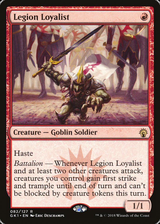 Legion Loyalist [Guilds of Ravnica Guild Kit] | Jomio and Rueliete's Cards and Comics