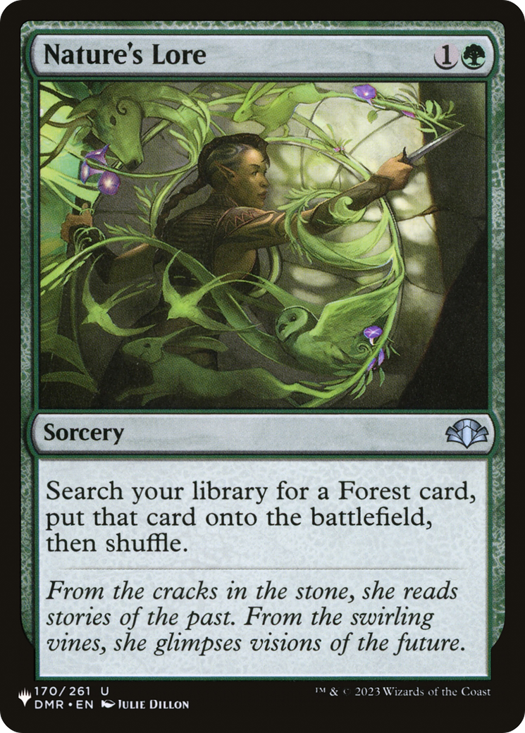 Nature's Lore (DMR) [The List] | Jomio and Rueliete's Cards and Comics