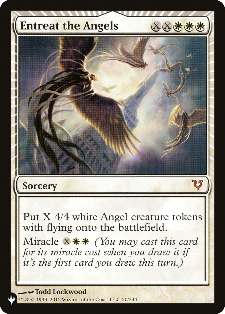 Entreat the Angels [Secret Lair: Angels] | Jomio and Rueliete's Cards and Comics