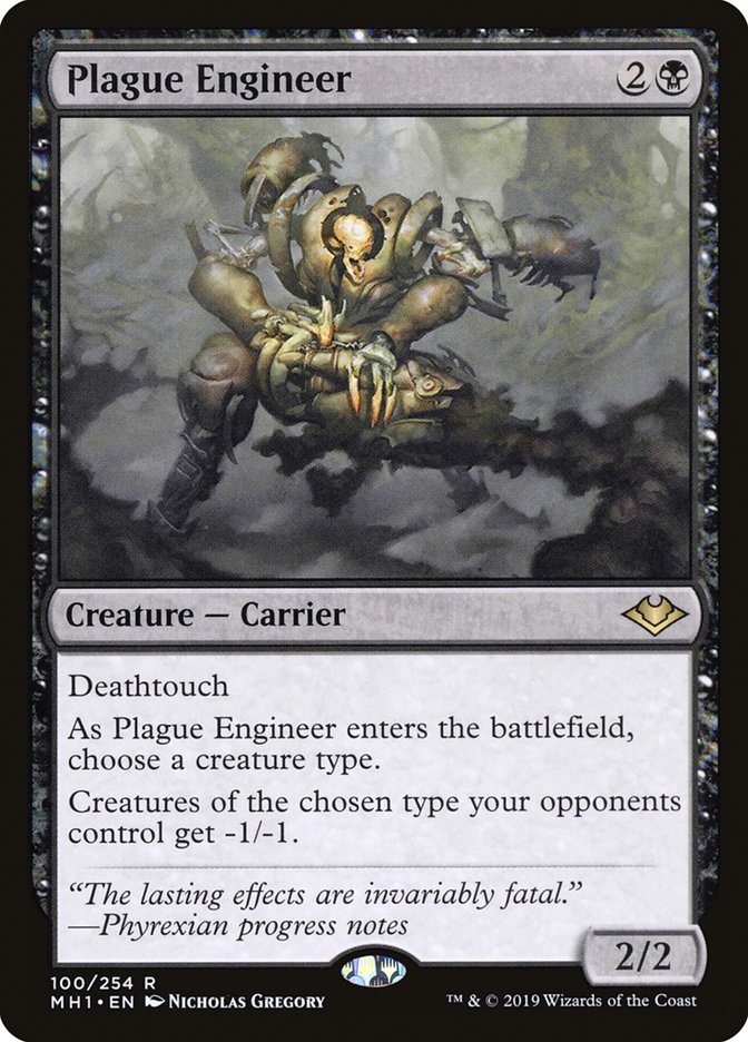 Plague Engineer [Modern Horizons] | Jomio and Rueliete's Cards and Comics