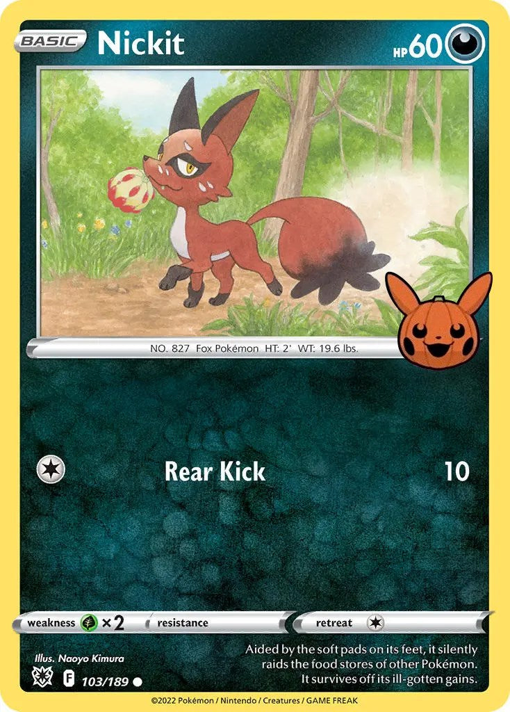 Nickit (103/189) [Trick or Trade] | Jomio and Rueliete's Cards and Comics