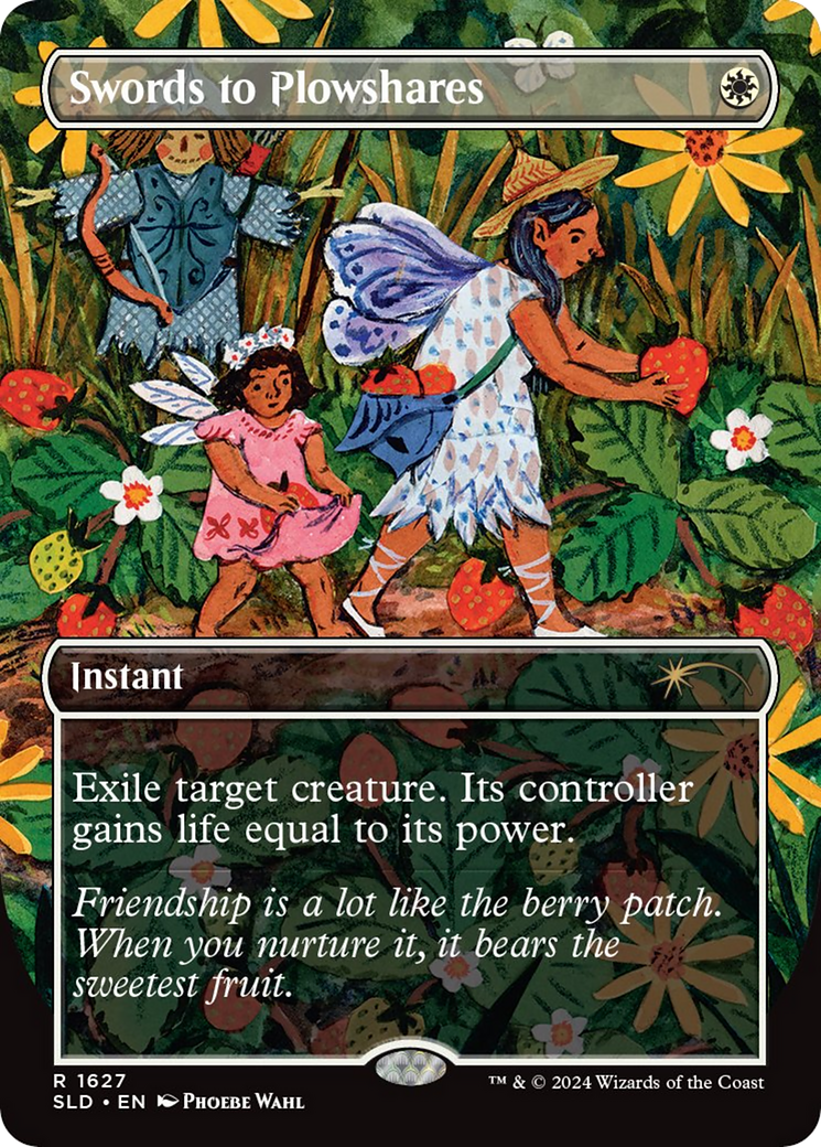 Swords to Plowshares (1627) [Secret Lair Drop Series] | Jomio and Rueliete's Cards and Comics