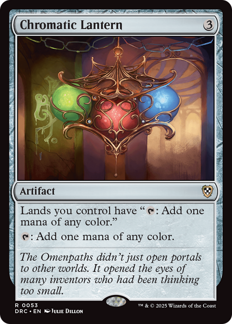 Chromatic Lantern [Aetherdrift Commander] | Jomio and Rueliete's Cards and Comics
