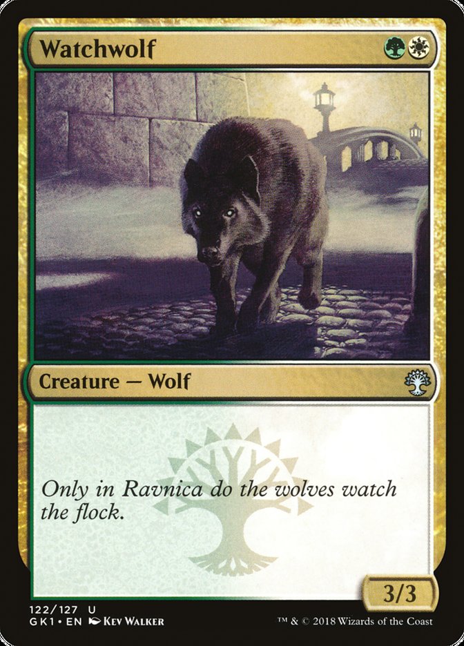 Watchwolf [Guilds of Ravnica Guild Kit] | Jomio and Rueliete's Cards and Comics