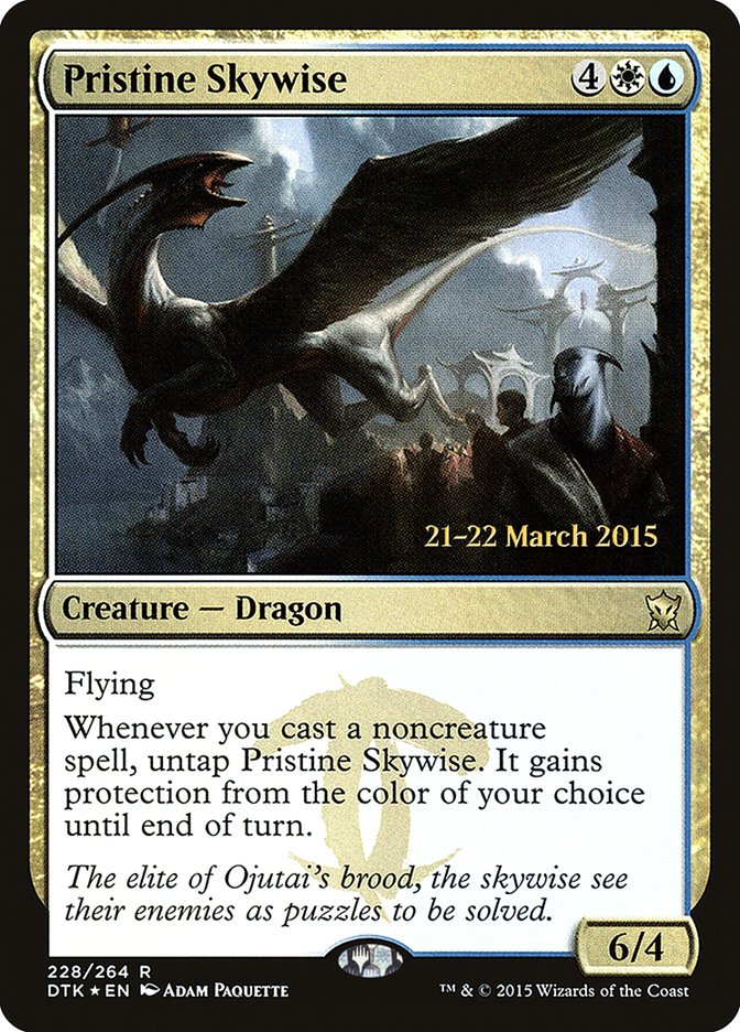 Pristine Skywise [Dragons of Tarkir Prerelease Promos] | Jomio and Rueliete's Cards and Comics
