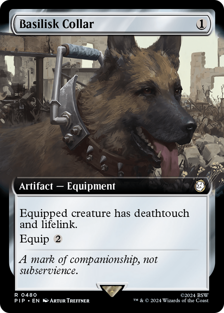Basilisk Collar (Extended Art) [Fallout] | Jomio and Rueliete's Cards and Comics