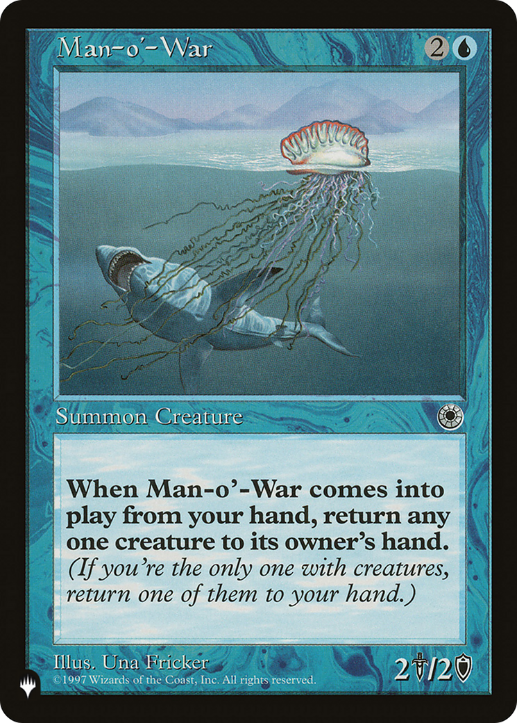 Man-o'-War (POR) [The List] | Jomio and Rueliete's Cards and Comics