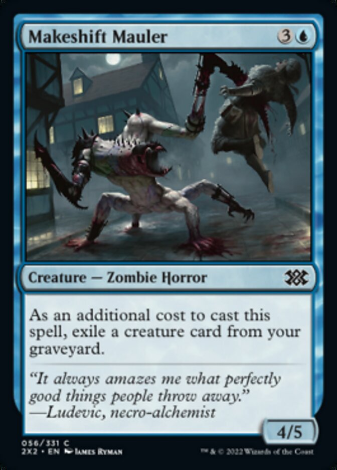 Makeshift Mauler [Double Masters 2022] | Jomio and Rueliete's Cards and Comics