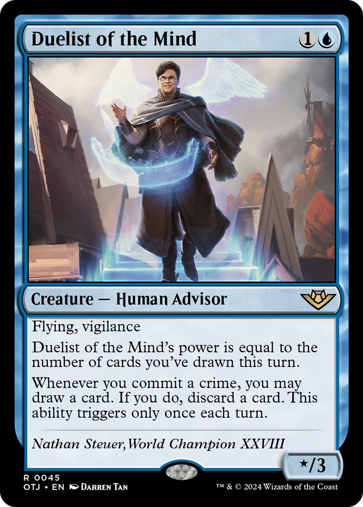Duelist of the Mind [Outlaws of Thunder Junction] | Jomio and Rueliete's Cards and Comics