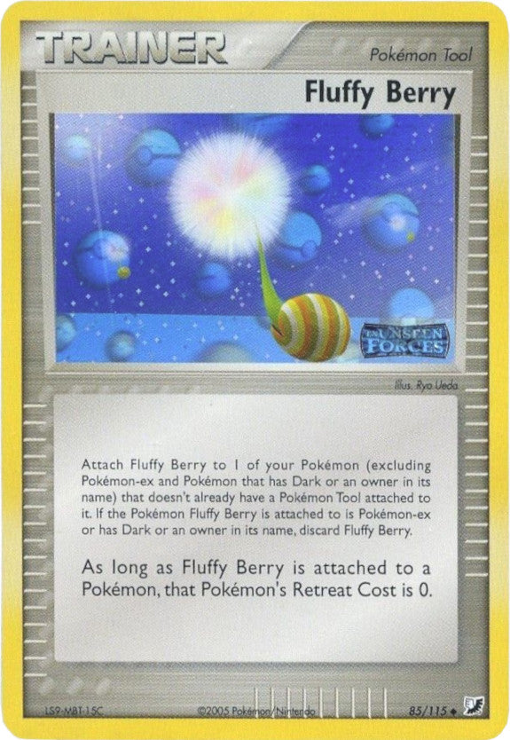 Fluffy Berry (85/115) (Stamped) [EX: Unseen Forces] | Jomio and Rueliete's Cards and Comics