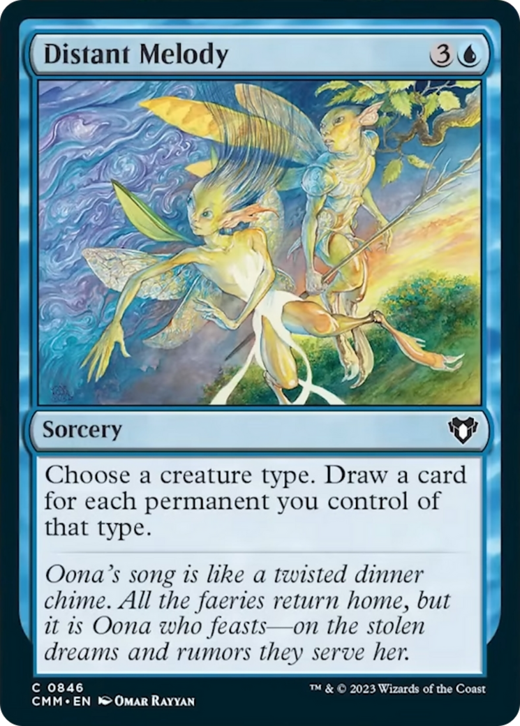 Distant Melody [Commander Masters] | Jomio and Rueliete's Cards and Comics