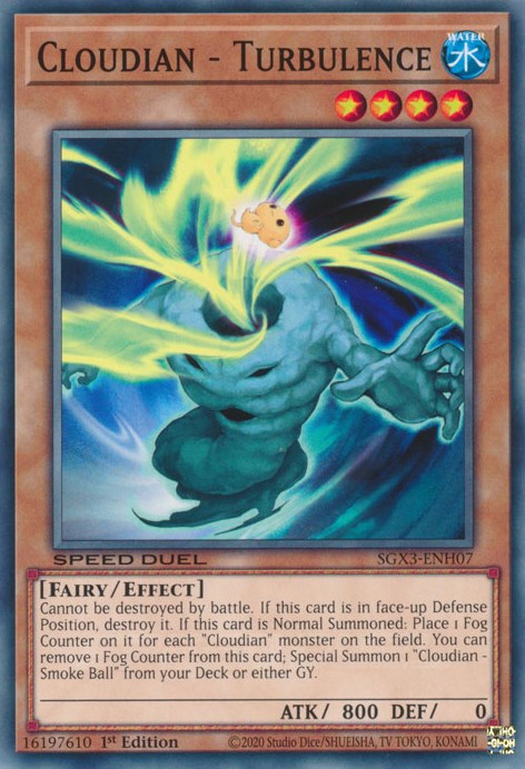 Cloudian - Turbulence [SGX3-ENH07] Common | Jomio and Rueliete's Cards and Comics