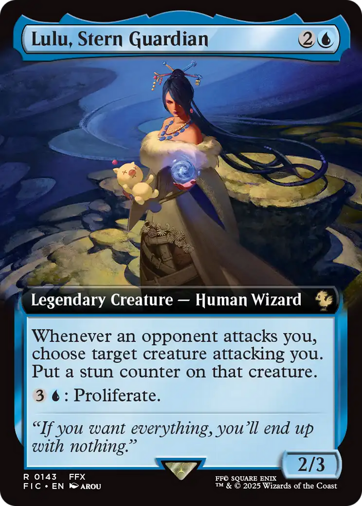 Lulu, Stern Guardian (Extended Art) [FINAL FANTASY Commander] | Jomio and Rueliete's Cards and Comics