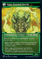 Teachings of the Kirin // Kirin-Touched Orochi (Showcase Soft Glow) [Kamigawa: Neon Dynasty] | Jomio and Rueliete's Cards and Comics