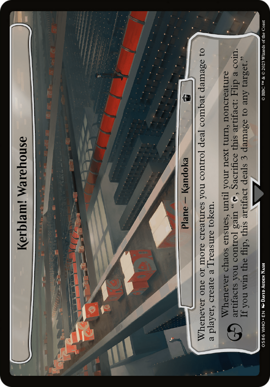 Kerblam! Warehouse [Doctor Who] | Jomio and Rueliete's Cards and Comics