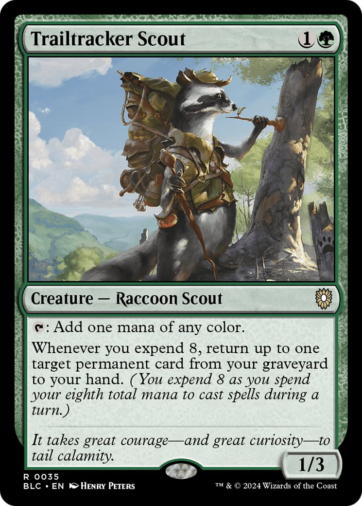Trailtracker Scout [Bloomburrow Commander] | Jomio and Rueliete's Cards and Comics