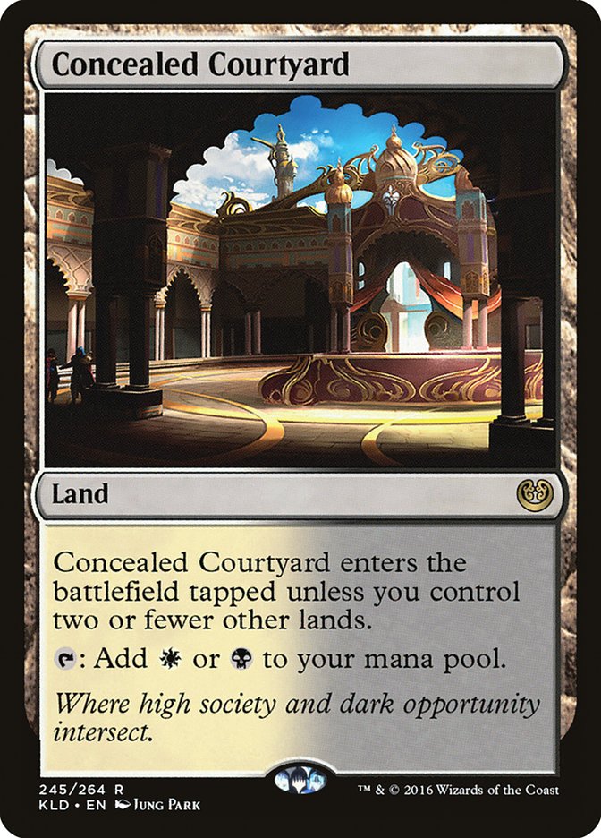 Concealed Courtyard [Kaladesh] | Jomio and Rueliete's Cards and Comics