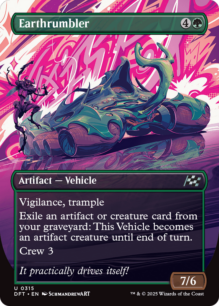 Earthrumbler (Borderless) [Aetherdrift] | Jomio and Rueliete's Cards and Comics