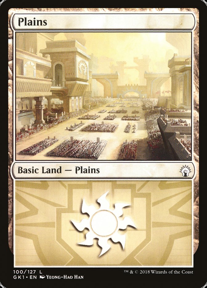 Plains (100) [Guilds of Ravnica Guild Kit] | Jomio and Rueliete's Cards and Comics