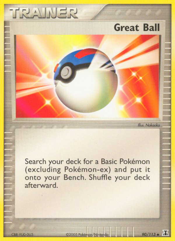 Great Ball (90/113) [EX: Delta Species] | Jomio and Rueliete's Cards and Comics