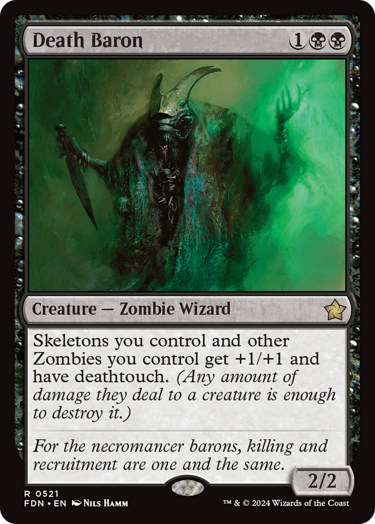 Death Baron [Foundations] | Jomio and Rueliete's Cards and Comics