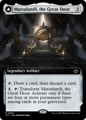 Matzalantli, the Great Door // The Core (Extended Art) [The Lost Caverns of Ixalan] | Jomio and Rueliete's Cards and Comics