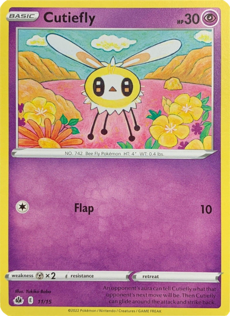 Cutiefly (11/15) [McDonald's Promos: Match Battle] | Jomio and Rueliete's Cards and Comics