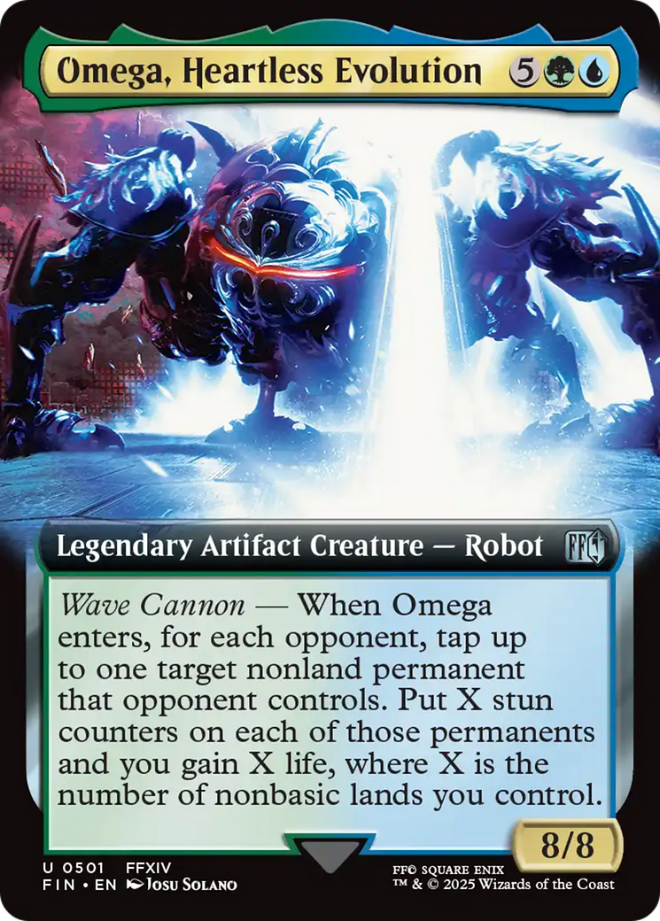 Omega, Heartless Evolution (Extended Art) [FINAL FANTASY] | Jomio and Rueliete's Cards and Comics