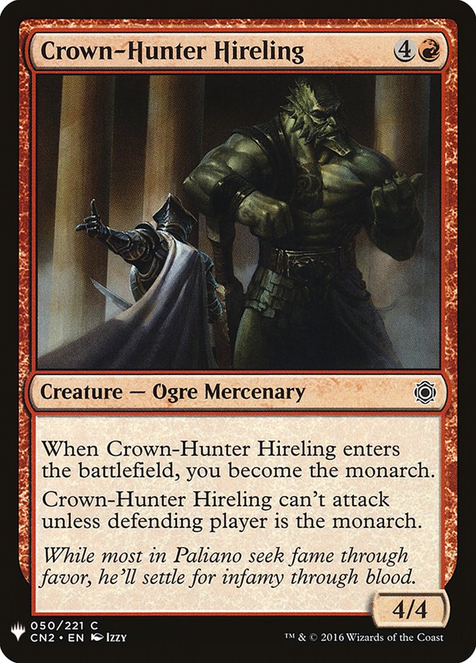 Crown-Hunter Hireling [Mystery Booster] | Jomio and Rueliete's Cards and Comics