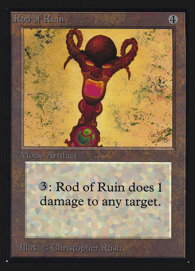 Rod of Ruin [Collectors' Edition] | Jomio and Rueliete's Cards and Comics