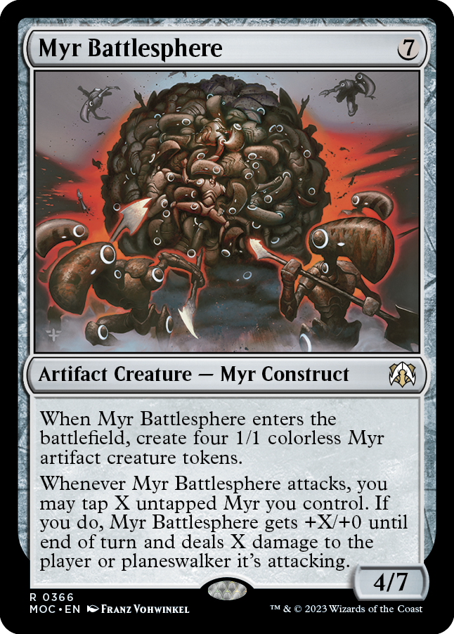 Myr Battlesphere [March of the Machine Commander] | Jomio and Rueliete's Cards and Comics