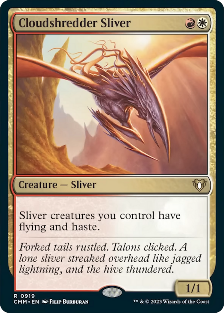 Cloudshredder Sliver [Commander Masters] | Jomio and Rueliete's Cards and Comics
