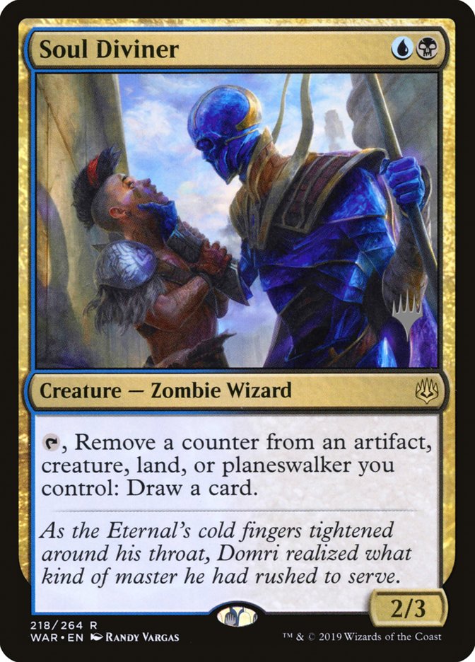 Soul Diviner (Promo Pack) [War of the Spark Promos] | Jomio and Rueliete's Cards and Comics