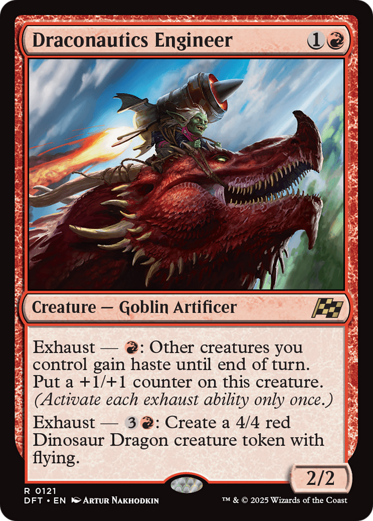 Draconautics Engineer [Aetherdrift] | Jomio and Rueliete's Cards and Comics