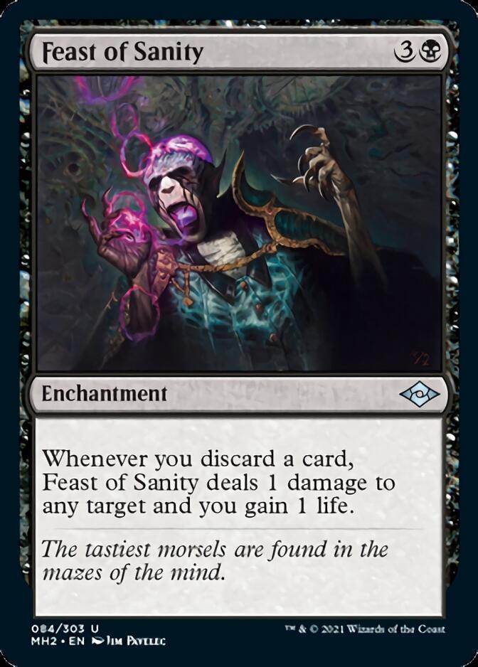 Feast of Sanity [Modern Horizons 2] | Jomio and Rueliete's Cards and Comics