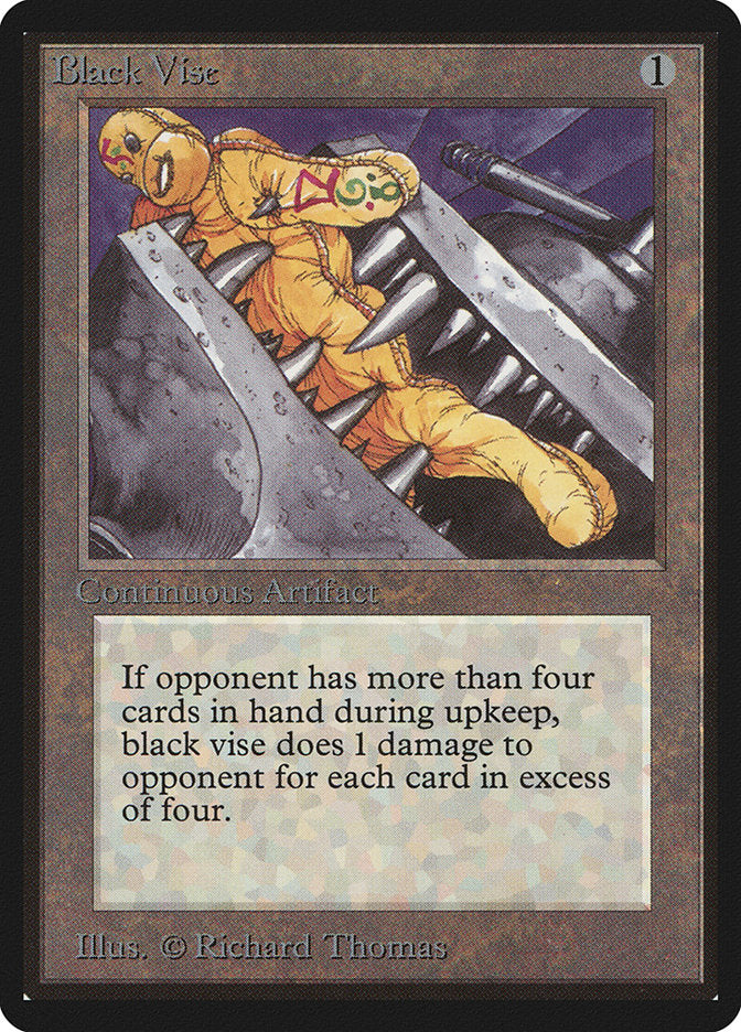 Black Vise [Beta Edition] | Jomio and Rueliete's Cards and Comics