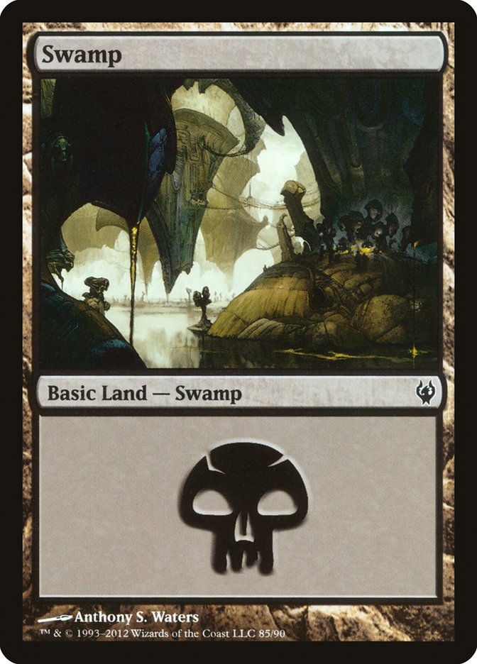 Swamp (85) [Duel Decks: Izzet vs. Golgari] | Jomio and Rueliete's Cards and Comics