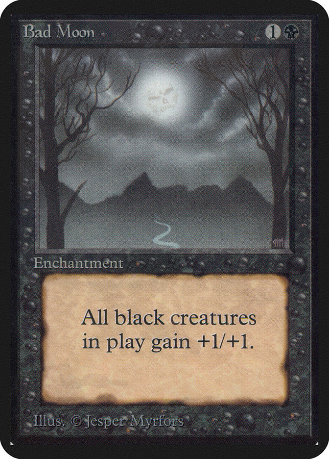 Bad Moon [Alpha Edition] | Jomio and Rueliete's Cards and Comics