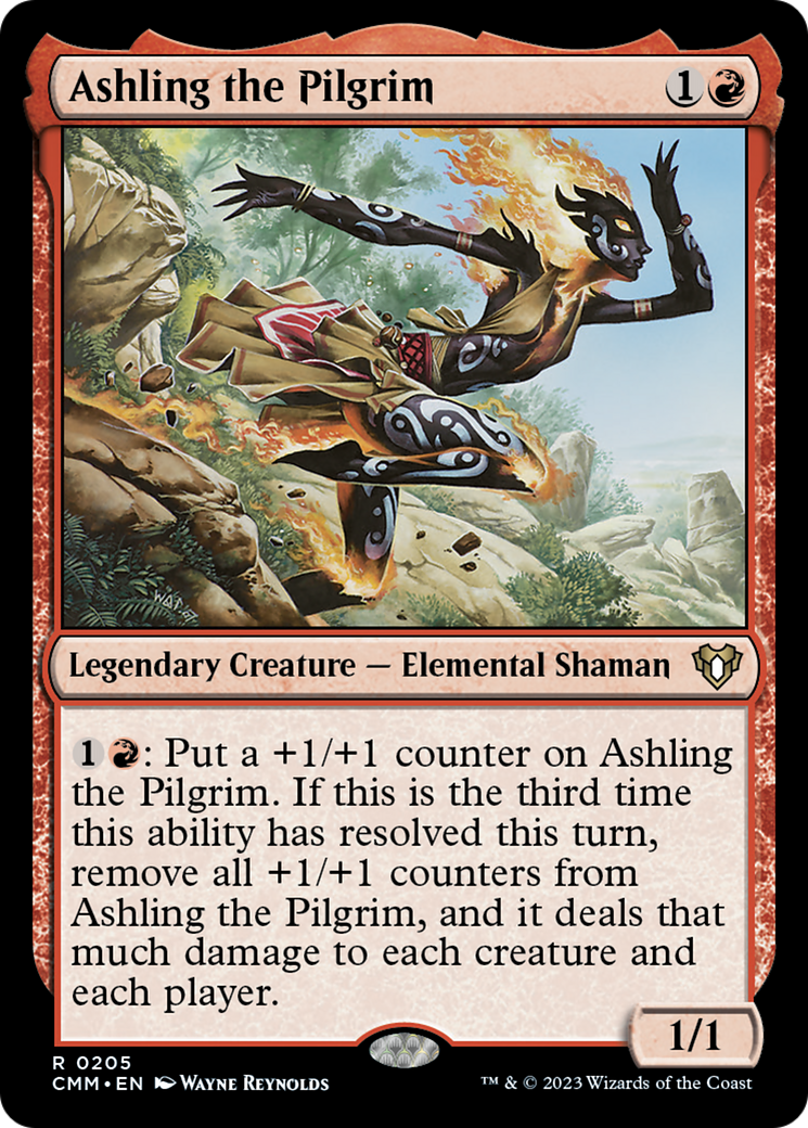 Ashling the Pilgrim [Commander Masters] | Jomio and Rueliete's Cards and Comics