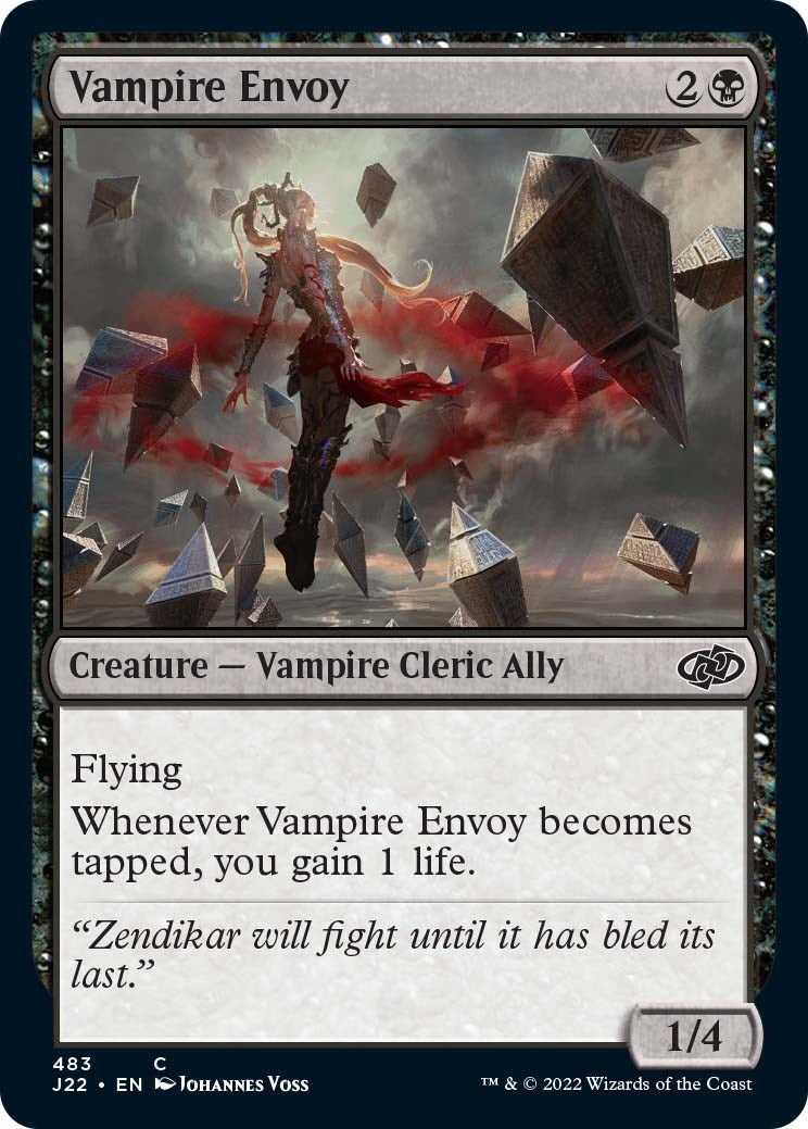 Vampire Envoy [Jumpstart 2022] | Jomio and Rueliete's Cards and Comics