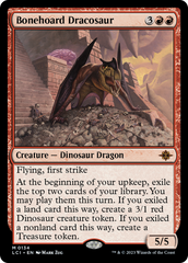 Bonehoard Dracosaur [The Lost Caverns of Ixalan] | Jomio and Rueliete's Cards and Comics