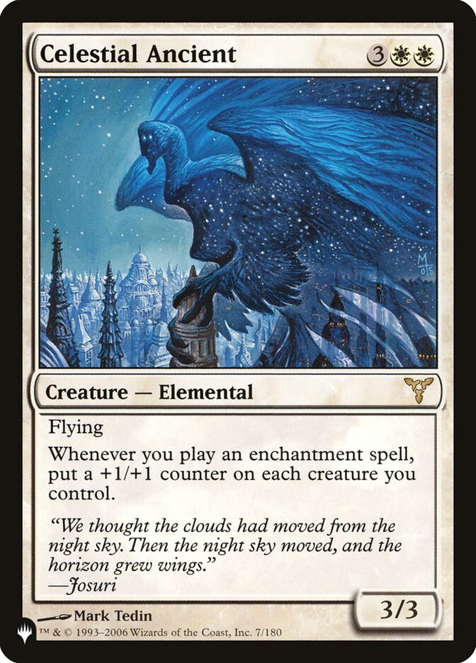 Celestial Ancient [The List] | Jomio and Rueliete's Cards and Comics
