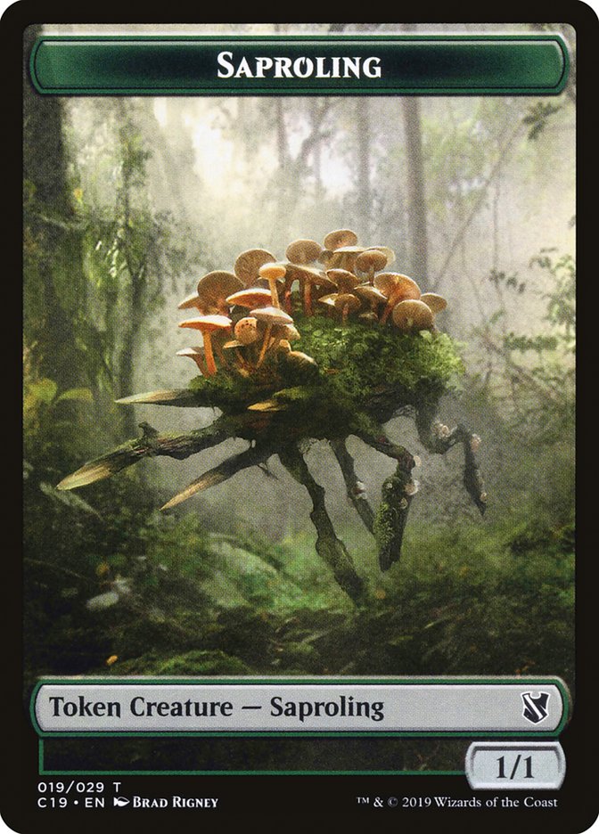 Saproling Token [Commander 2019 Tokens] | Jomio and Rueliete's Cards and Comics