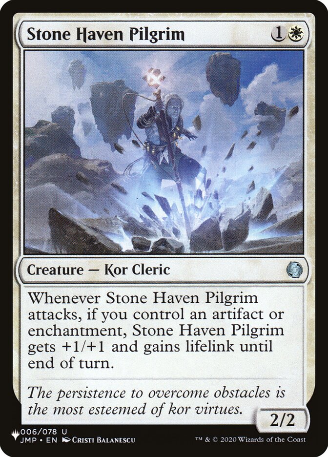 Stone Haven Pilgrim [The List] | Jomio and Rueliete's Cards and Comics
