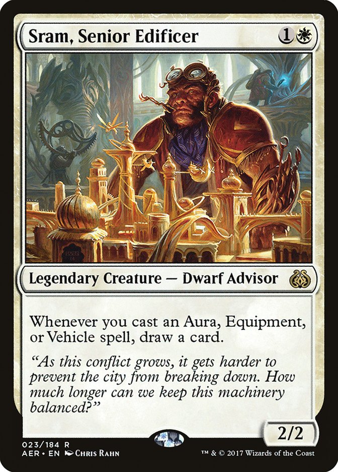 Sram, Senior Edificer [Aether Revolt] | Jomio and Rueliete's Cards and Comics